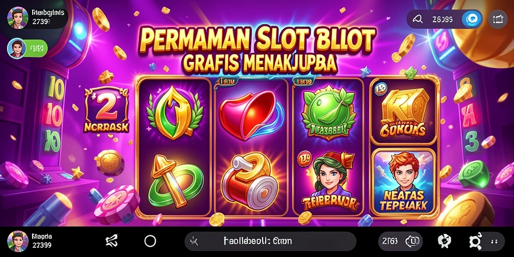 Tampilan gameplay Slot yang menarik di 2739.