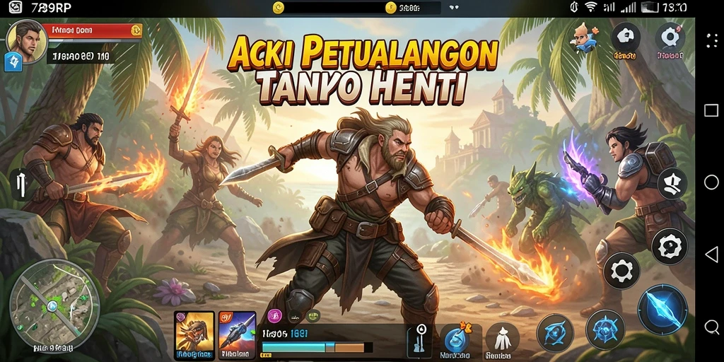 Screenshot dari gameplay menegangkan di 789RP dengan aksi karakter yang dinamis.
