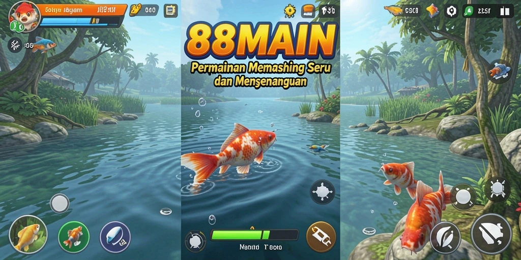 Tampilan gameplay 88MAIN yang menarik dan memukau.