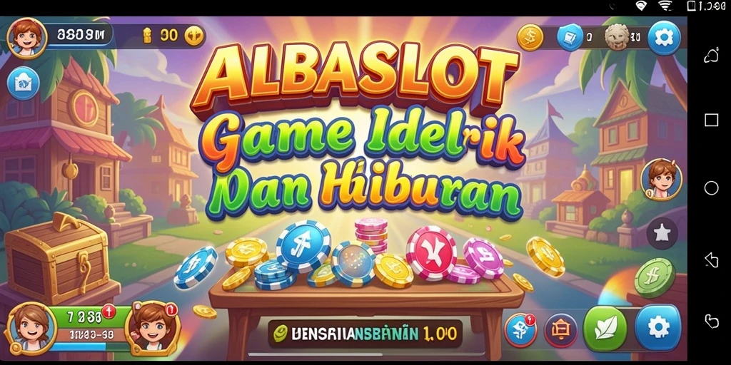 Screenshot gameplay ALBASLOT yang menampilkan keseruan bermain Idle.