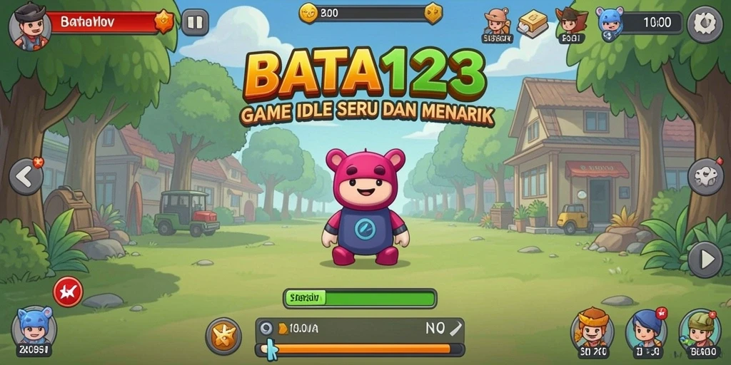 Screenshot utama BATA123 menampilkan gameplay Idle yang seru.