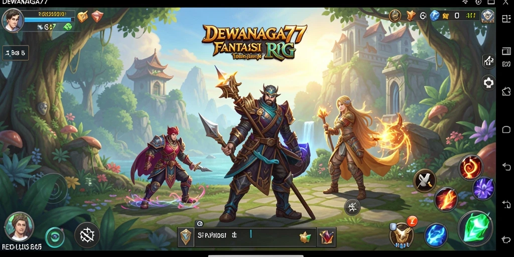 Tampilan gameplay seru dan interaktif di DEWANAGA77.