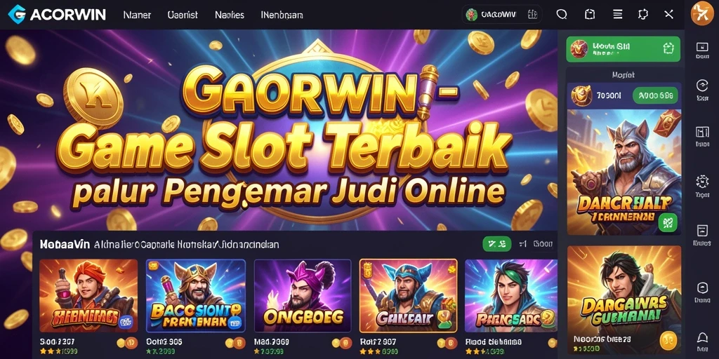 Screenshot GACORWIN menampilkan gameplay Slot yang seru dan grafis memukau.