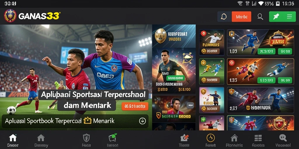 Tampilan menarik dari gameplay dan fitur taruhan GANAS33.