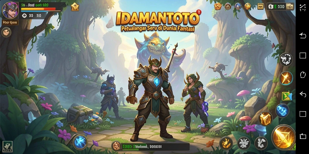 Tampilan gameplay seru dalam IDAMANTOTO dengan aksi mendebarkan.