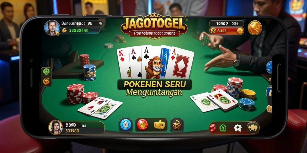 Tampilan gameplay seru di aplikasi JAGOTOGEL dengan pemain aktif.