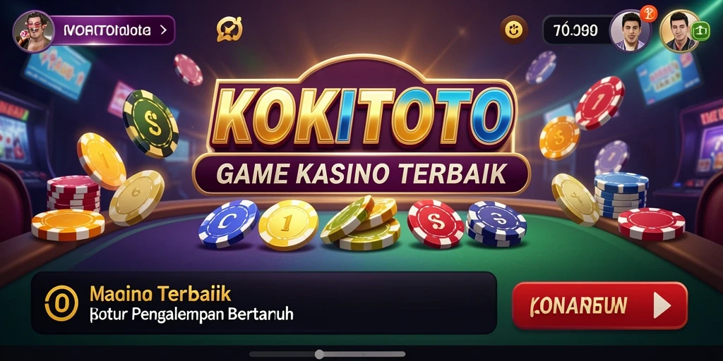 Screenshot menampilkan gameplay menakjubkan di KOKITOTO.