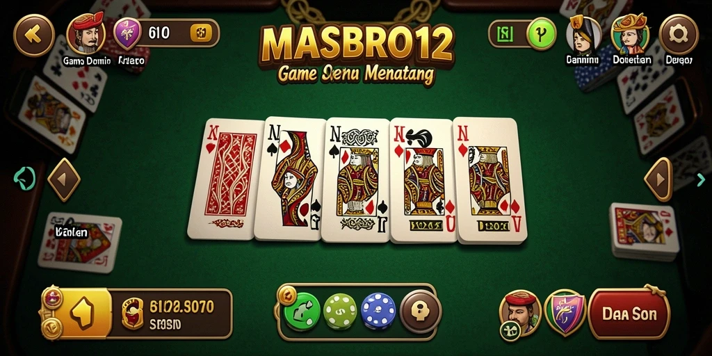 Tampilan gameplay seru dan interaktif di MASBRO12.