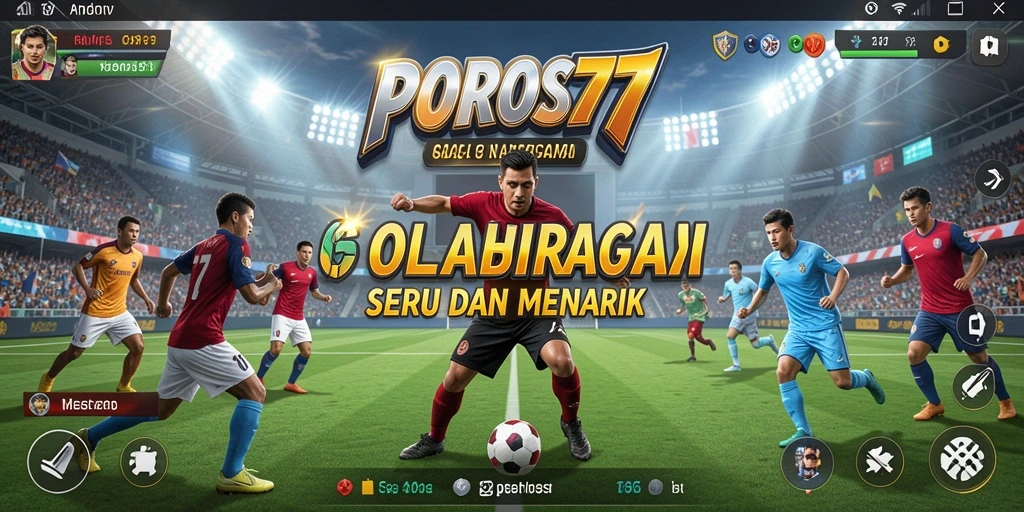 Screenshot POROS77 menampilkan gameplay olahraga yang seru dan interaktif.