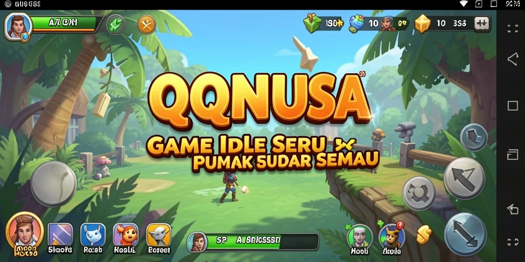 Tampilan gameplay QQNUSA yang mengasyikkan dan penuh warna.